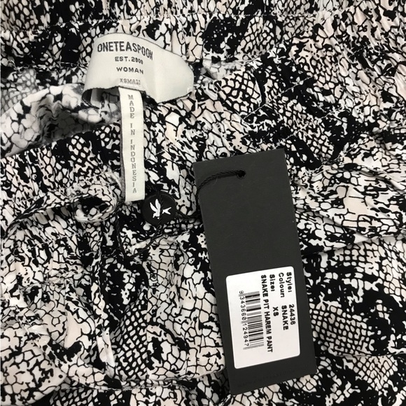 One Teaspoon Snake Pit Harem Pants - Picture 7 of 9